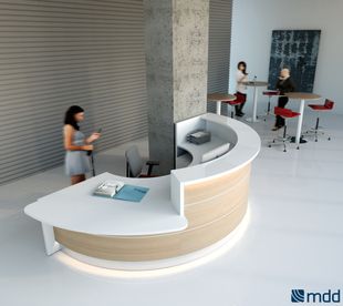 Office Partner GmbH Wilhelmshaven mdd Empfangstheke - Valde