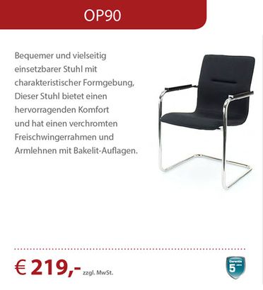 Sitzmöbel, Bürostuhl OP90