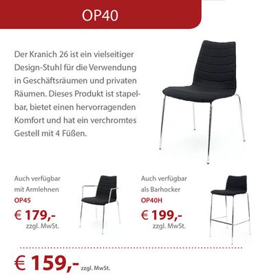 Sitzmöbel, Bürostuhl OP40