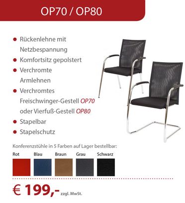 Sitzmöbel, Bürostuhl OP70/OP80